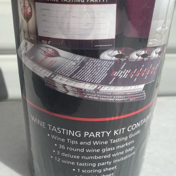 Wine Tasting Party Kit! Potluck Adult Parties Group Games Gifts -NEW - Picture 7 of 11